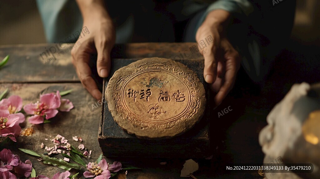 手工茶饼包装