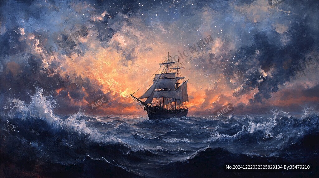 扬帆启航高清画