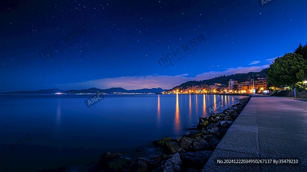 东钱湖夜景