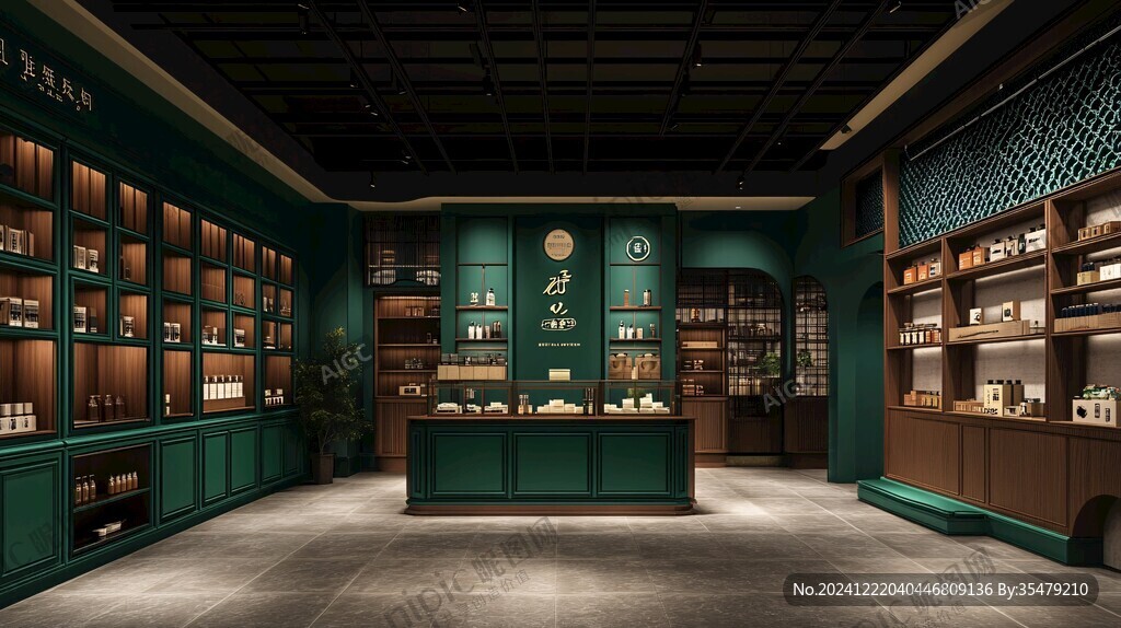 茶叶专卖店设计