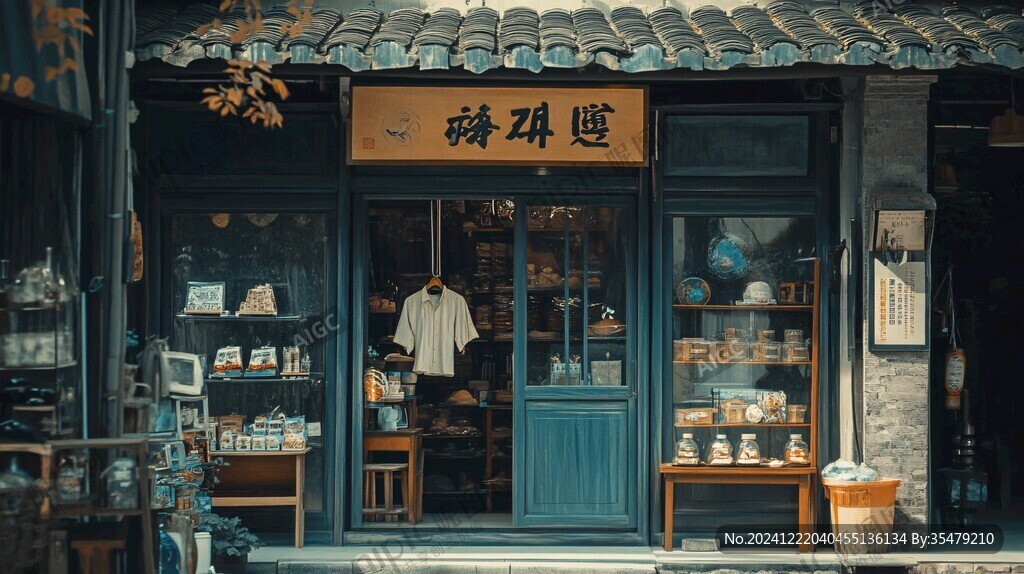 风情店铺