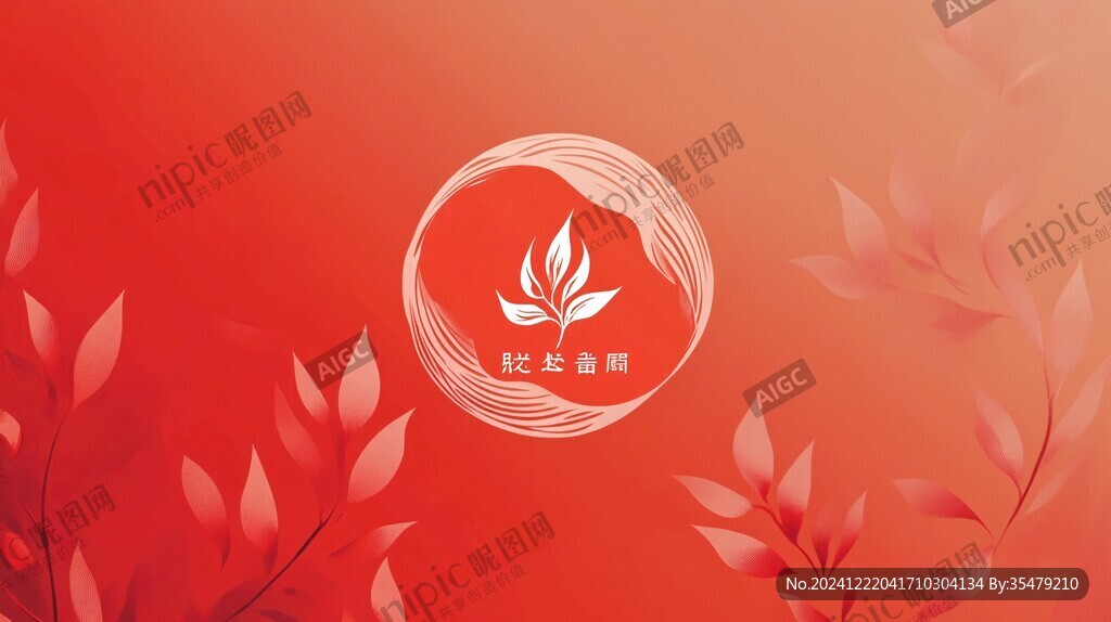 红叶logo设计