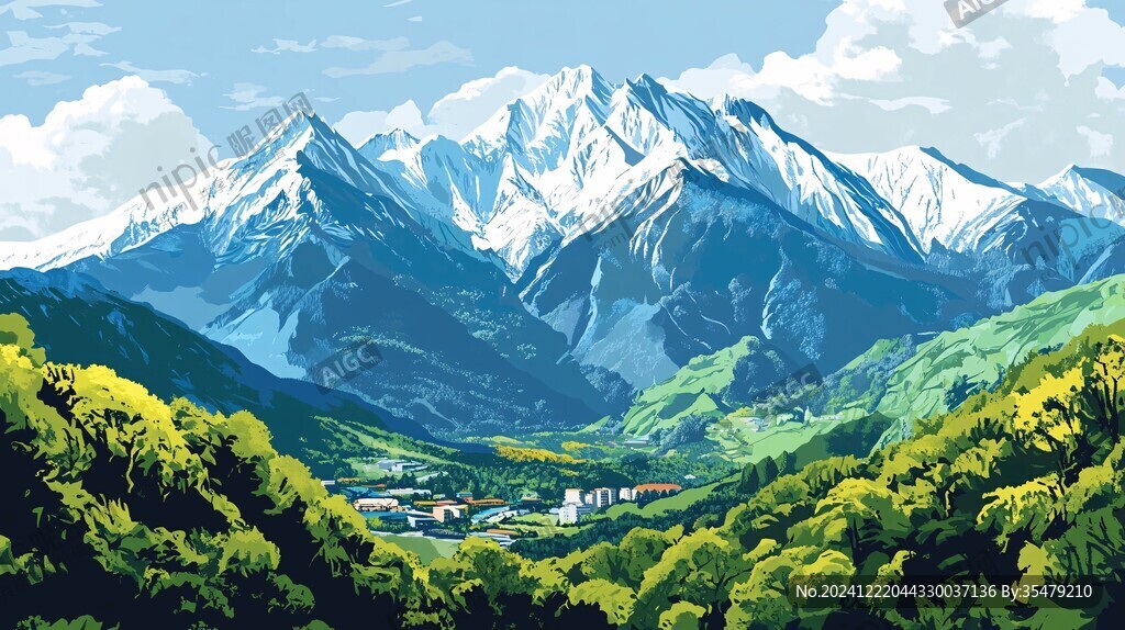 插画高原