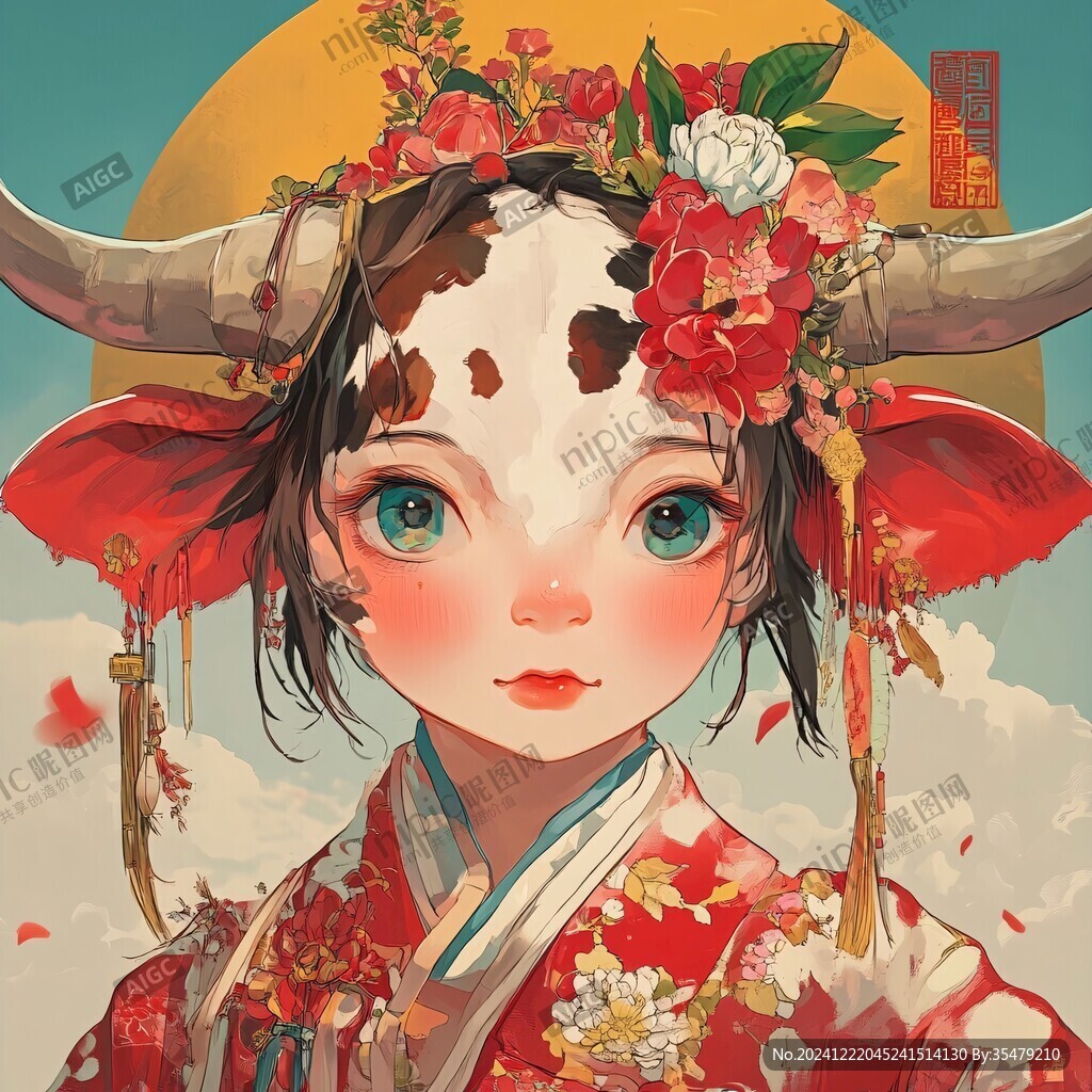 丑牛拟人