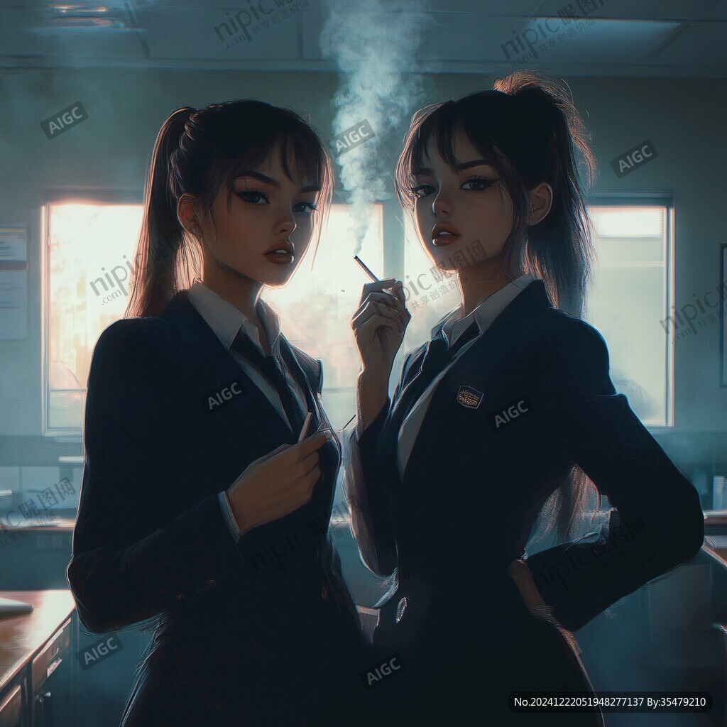 厚涂插画