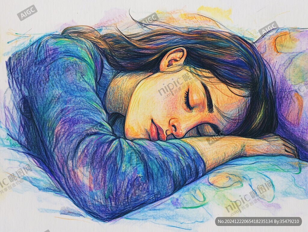 彩铅装饰画