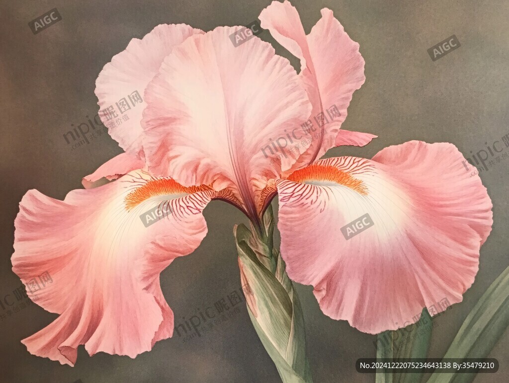 美人蕉插画