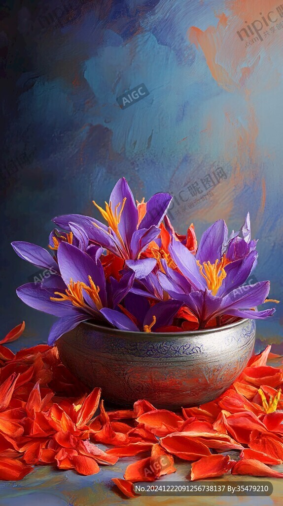 3d立体花卉油画