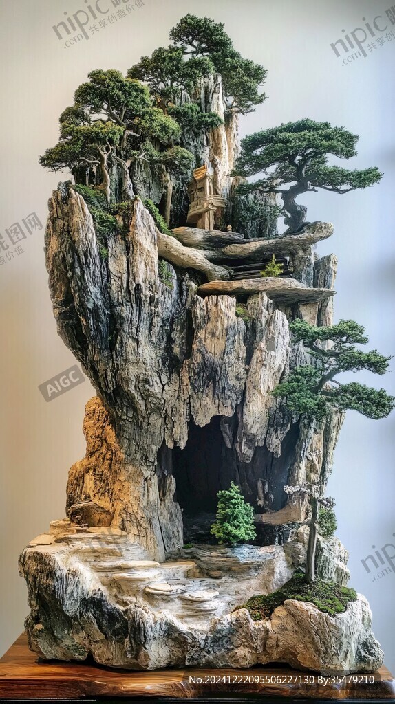 小迎客松