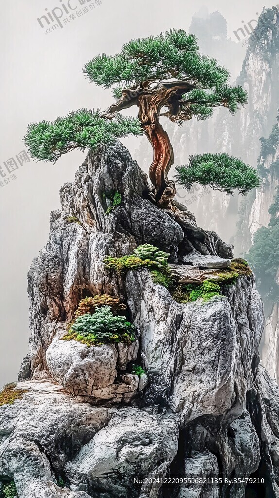 小迎客松