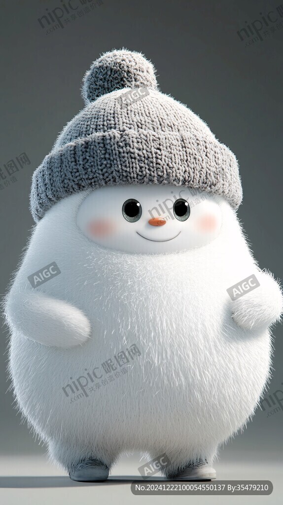 萌宠雪人