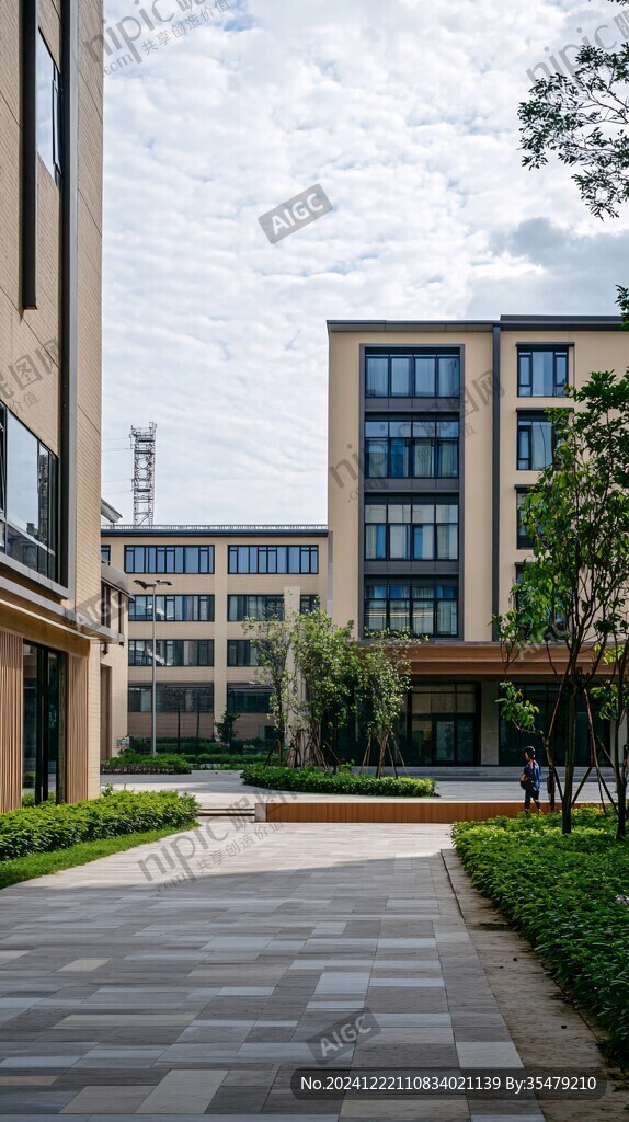 学校建筑风光