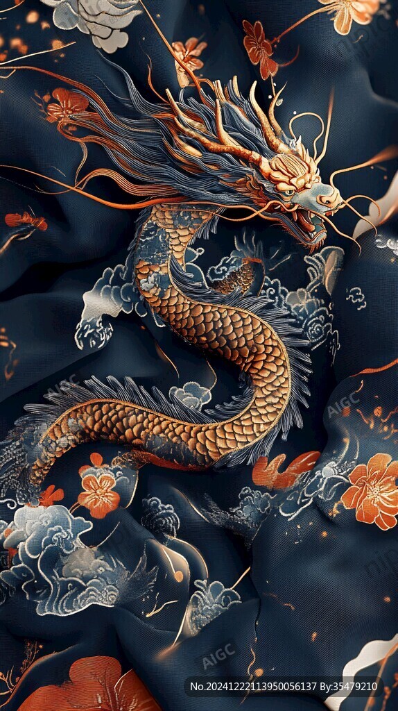 龙吐水壁纸