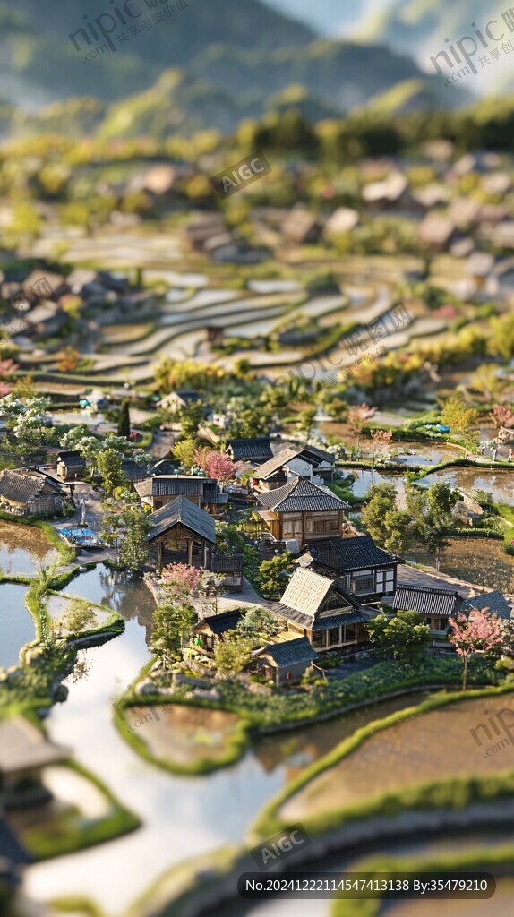 村落模型