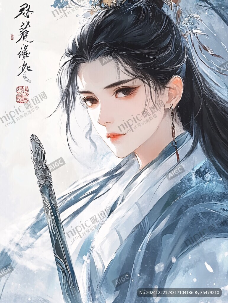卫玠插画