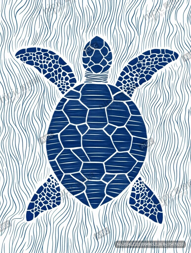 海水龟纹