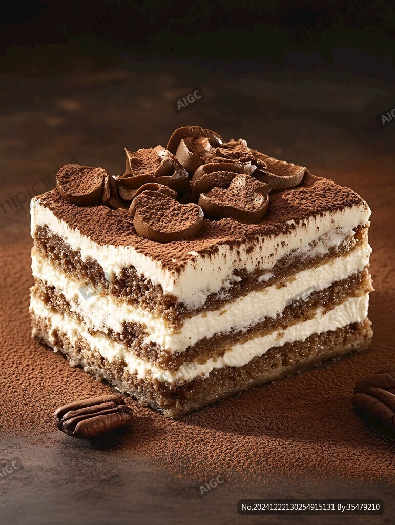 卡布奇诺口味蛋糕