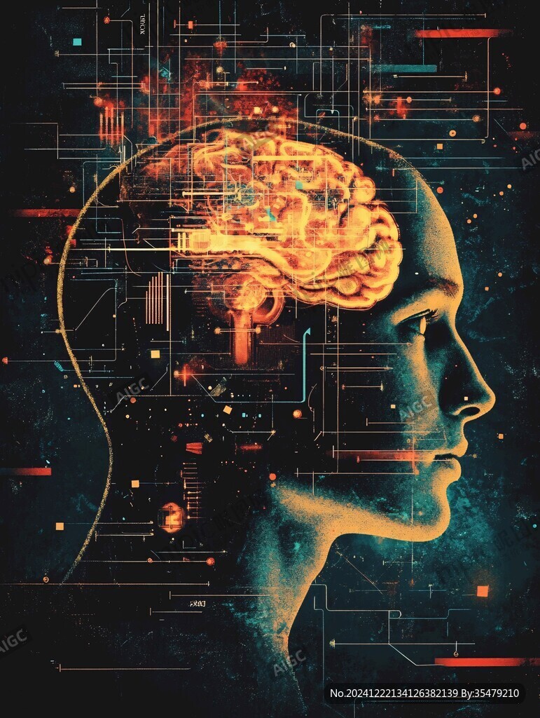 科技头脑海报