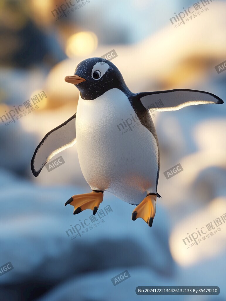 3d企鹅