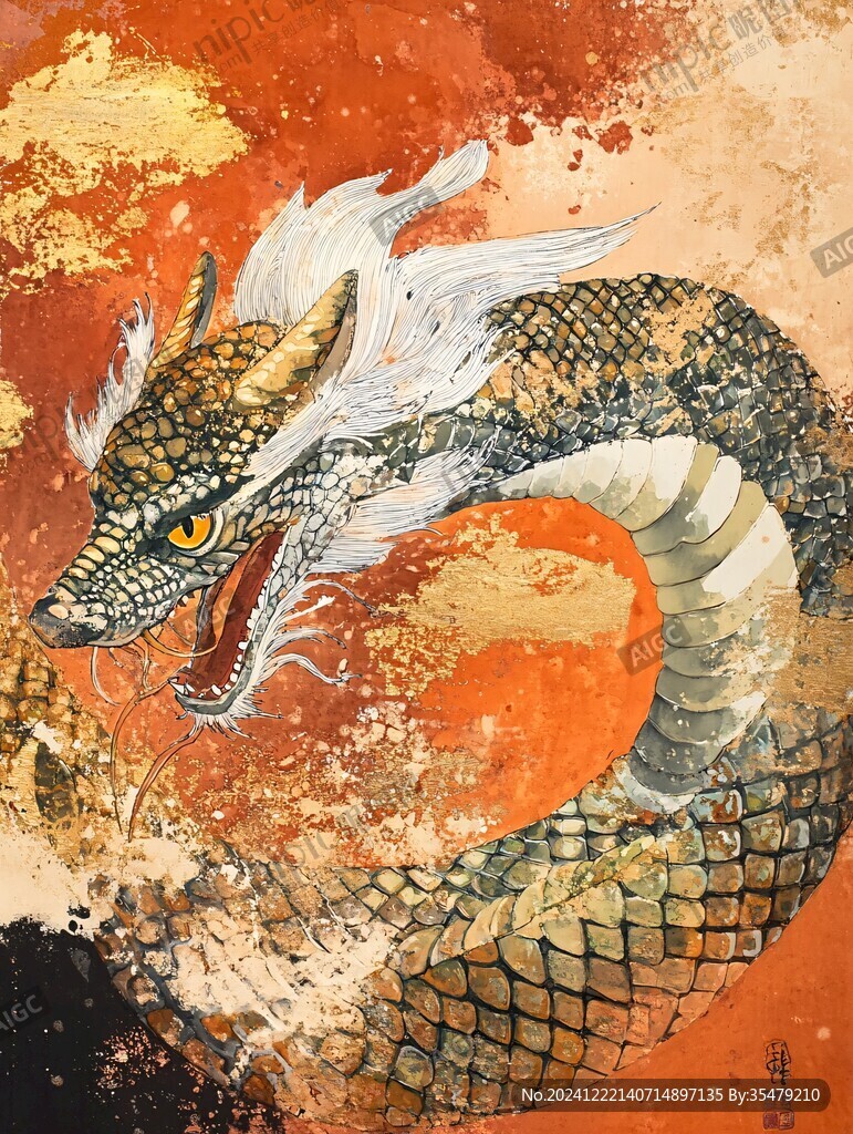 龙年系列插画