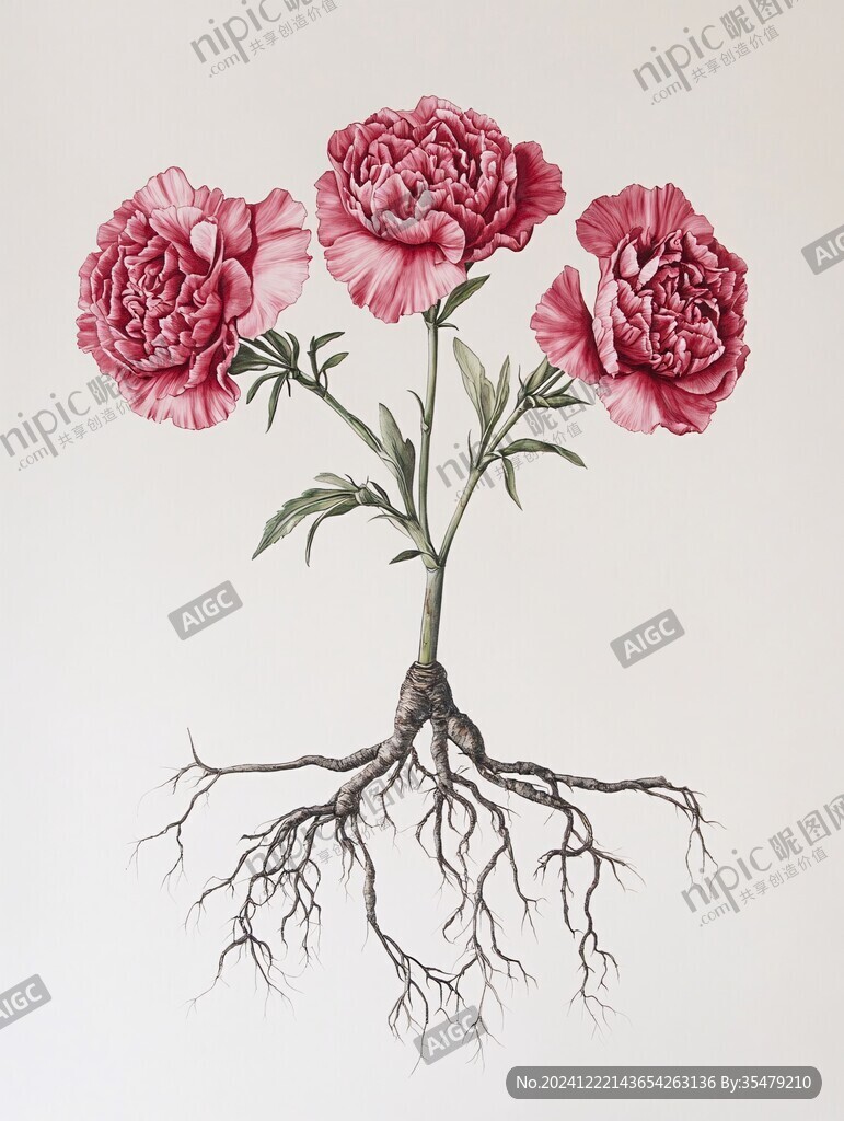 牡丹壁挂