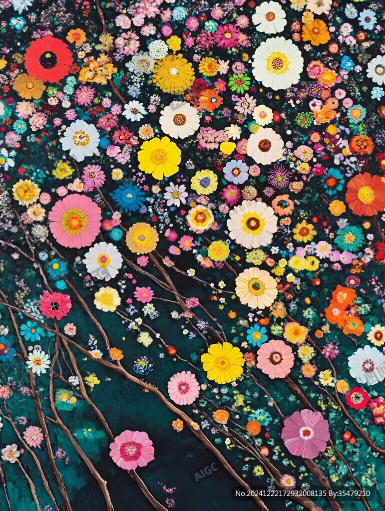 小碎花插画