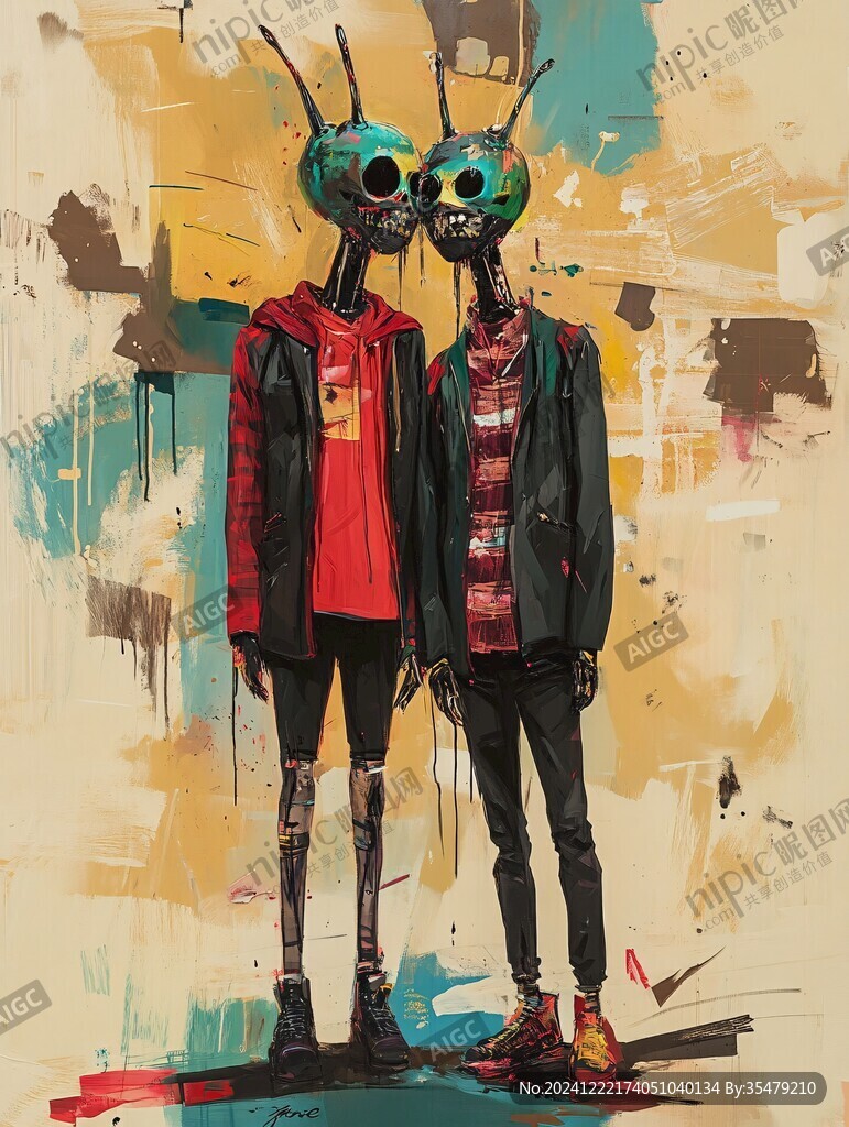 潮牌服装插画