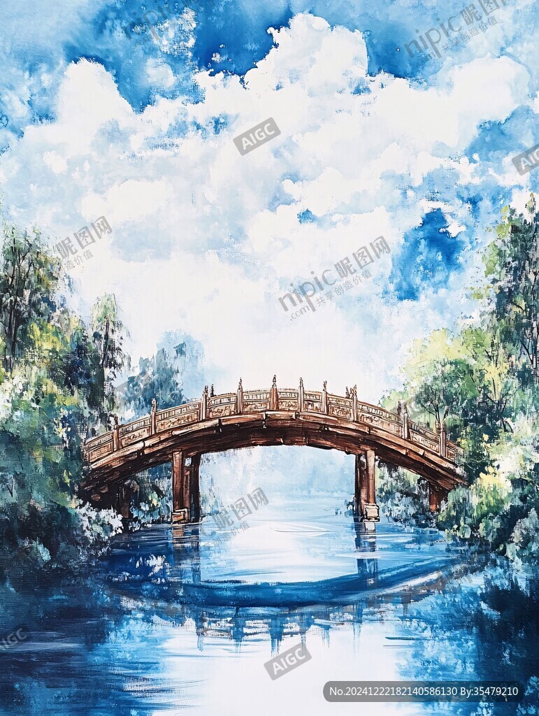 奈何桥插画