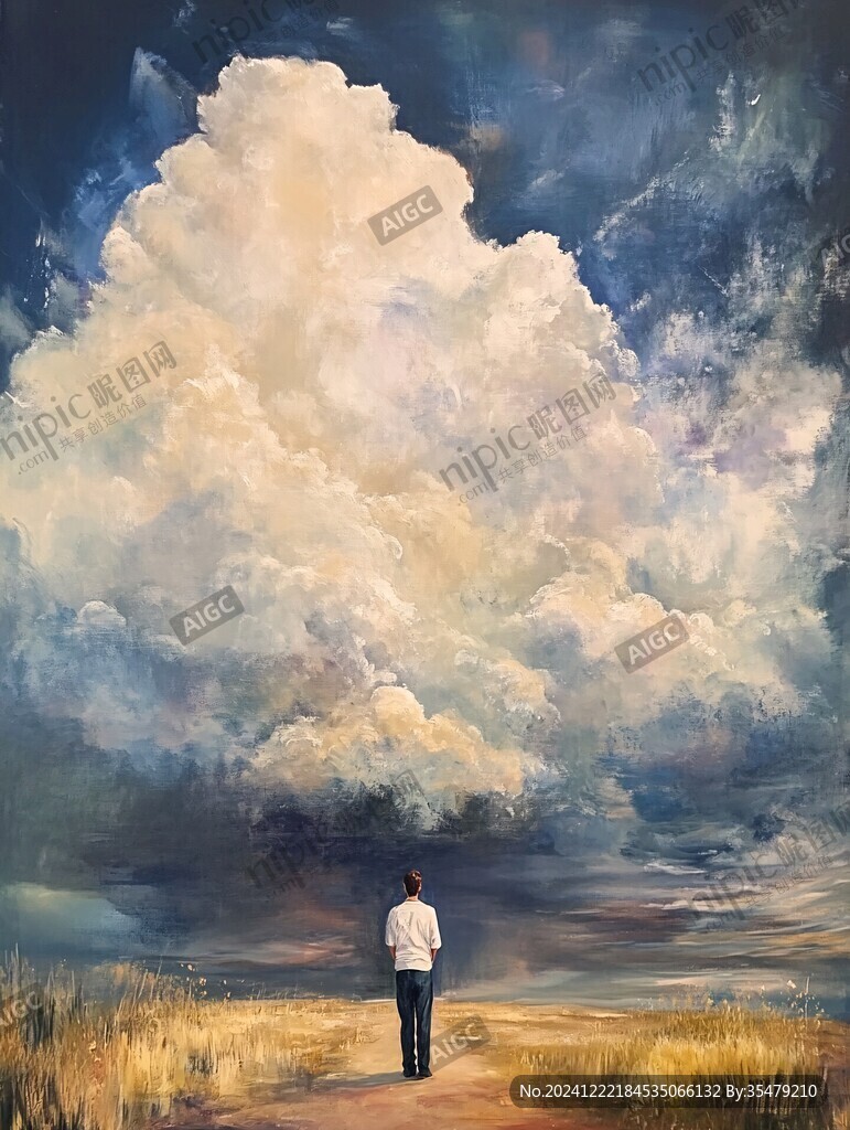 梦想油画