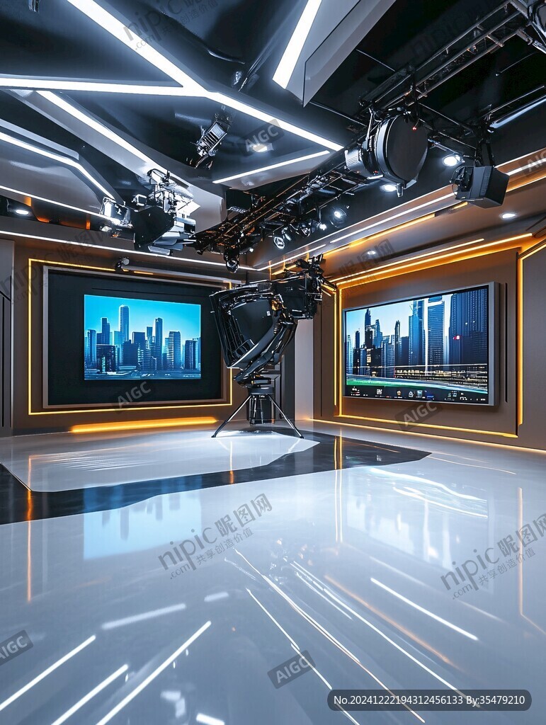 3d直播间素材