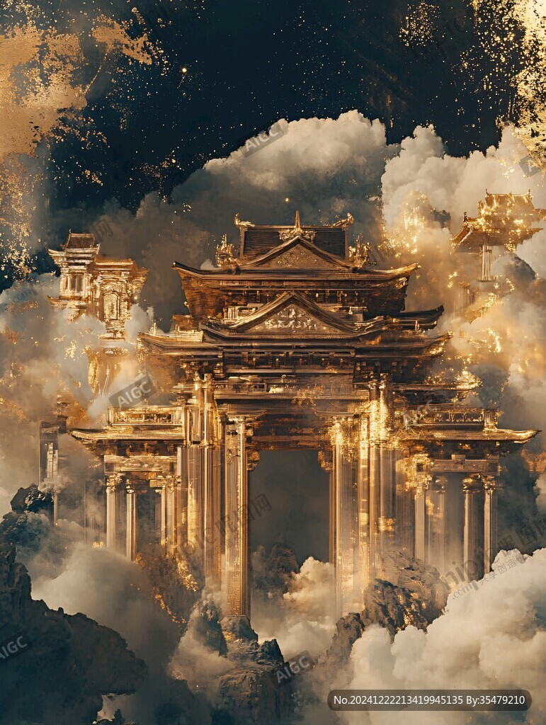 古风仙境天上宫阙