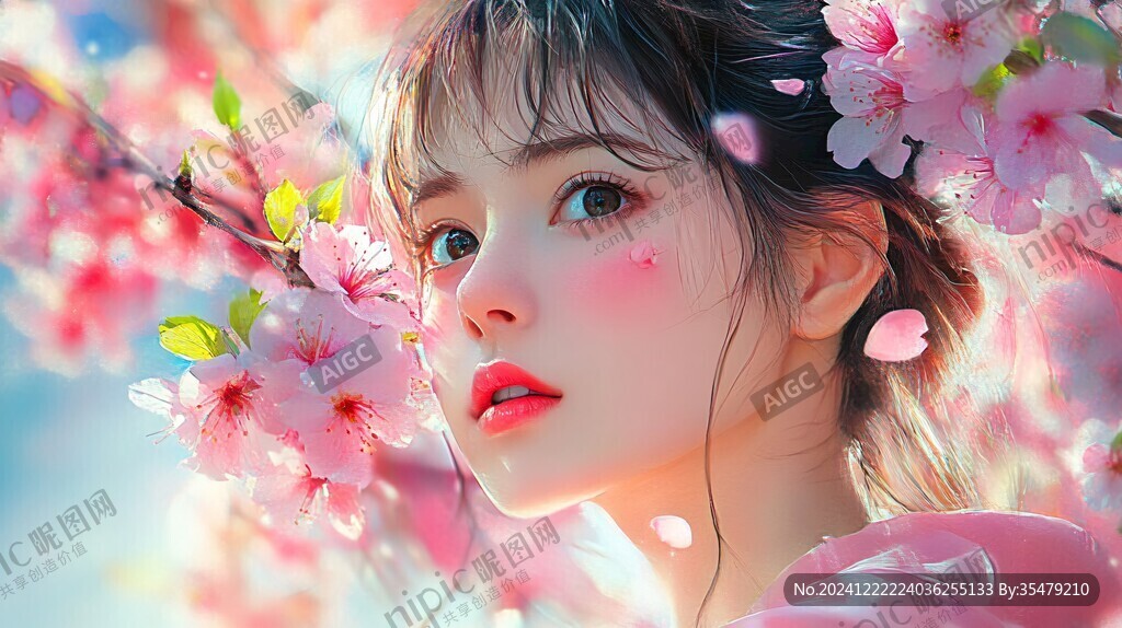 仙气清冷少女壁纸图片