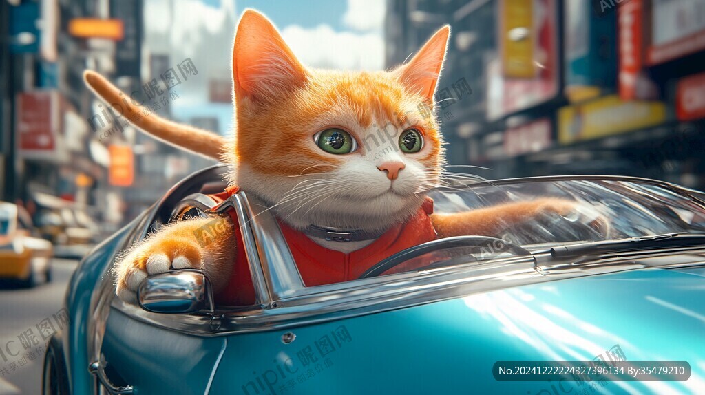 3d卡通猫咪