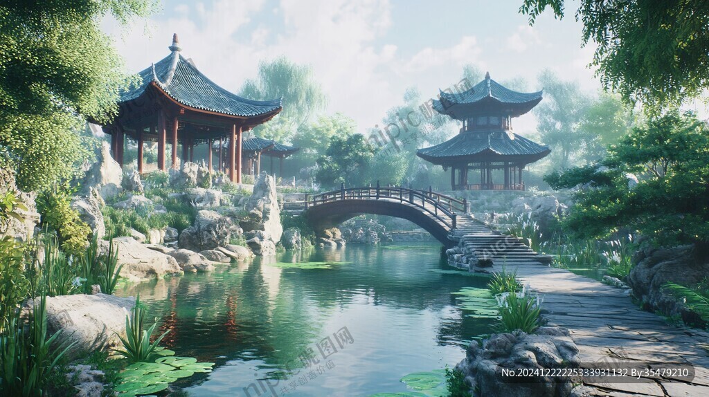 古风动画场景