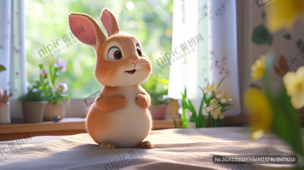 小兔临摹
