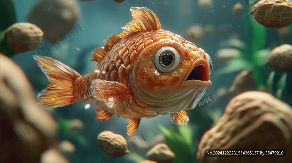 3d鲤鱼