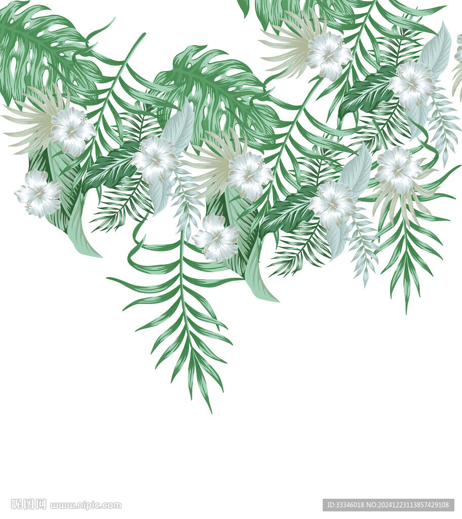 热带花