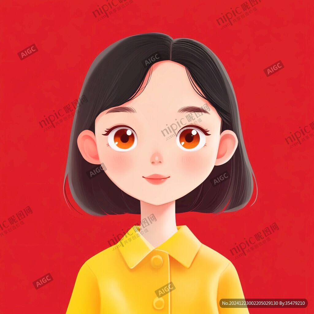 微信头像插画