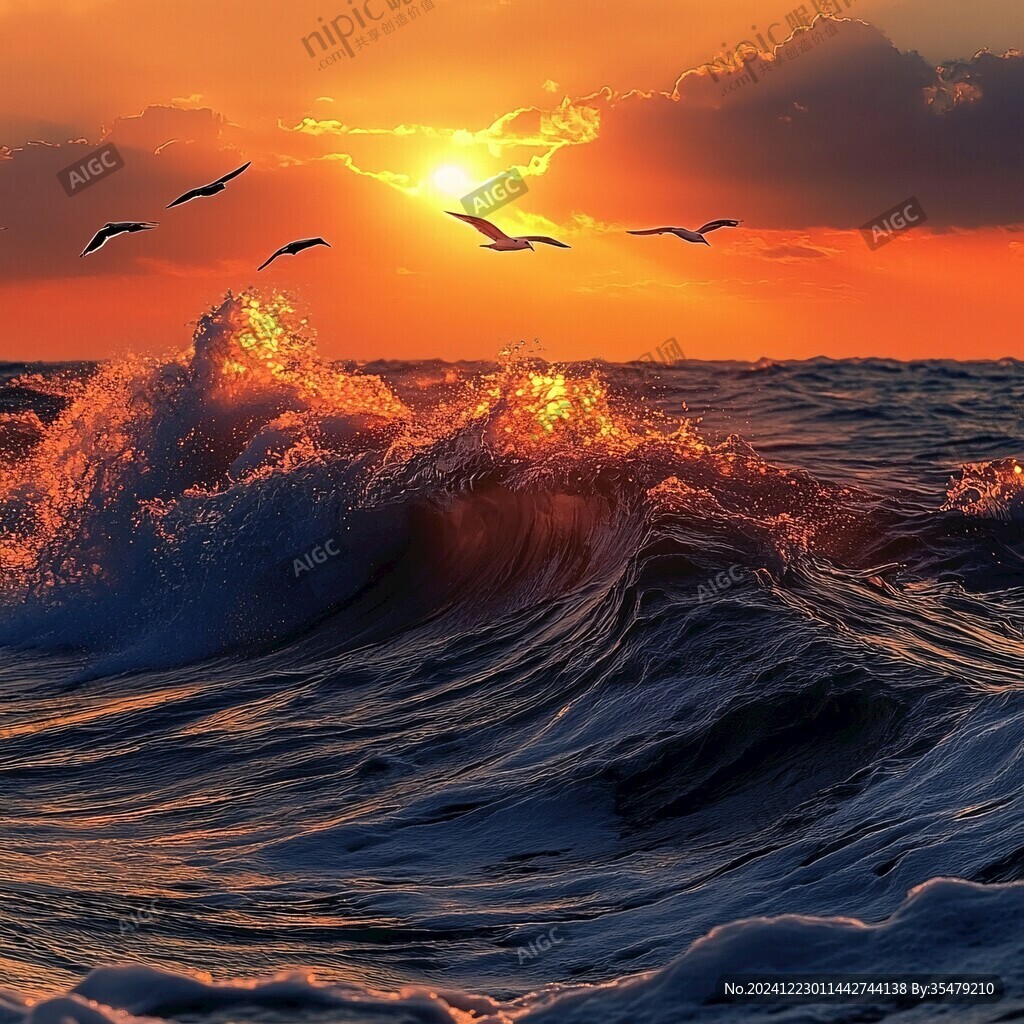 海日腾波