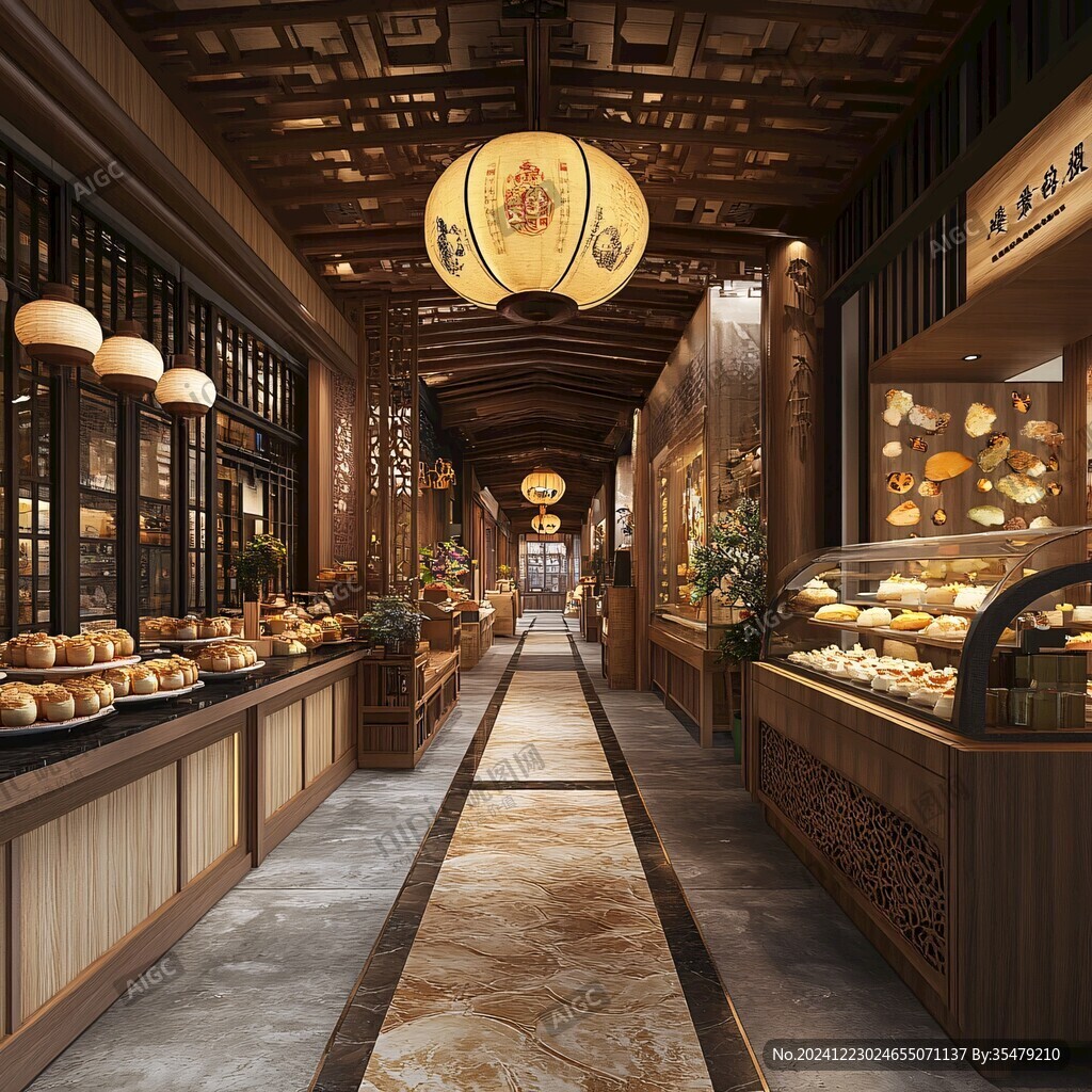 中式面包店