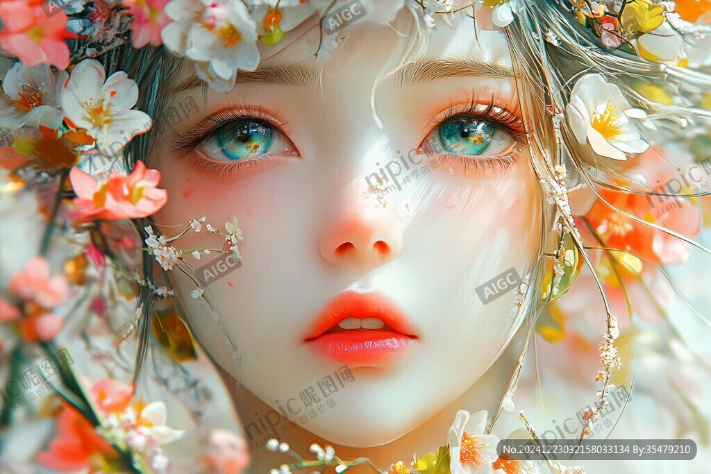 写实人物插画