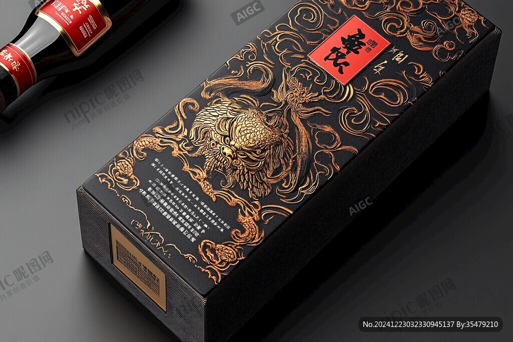 龙窝酒包装设计