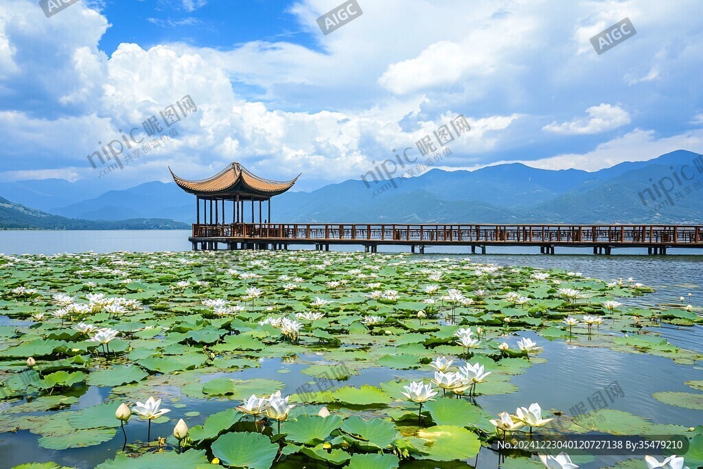 邛海高清大图