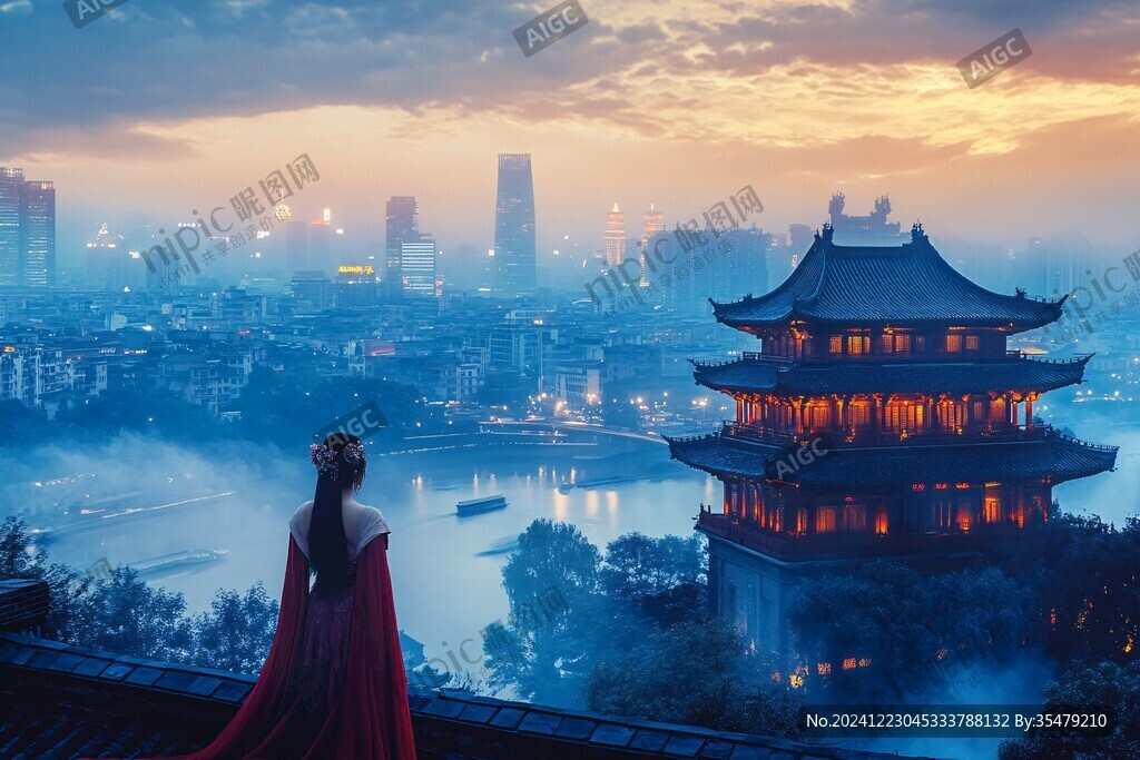 鸿恩阁上
