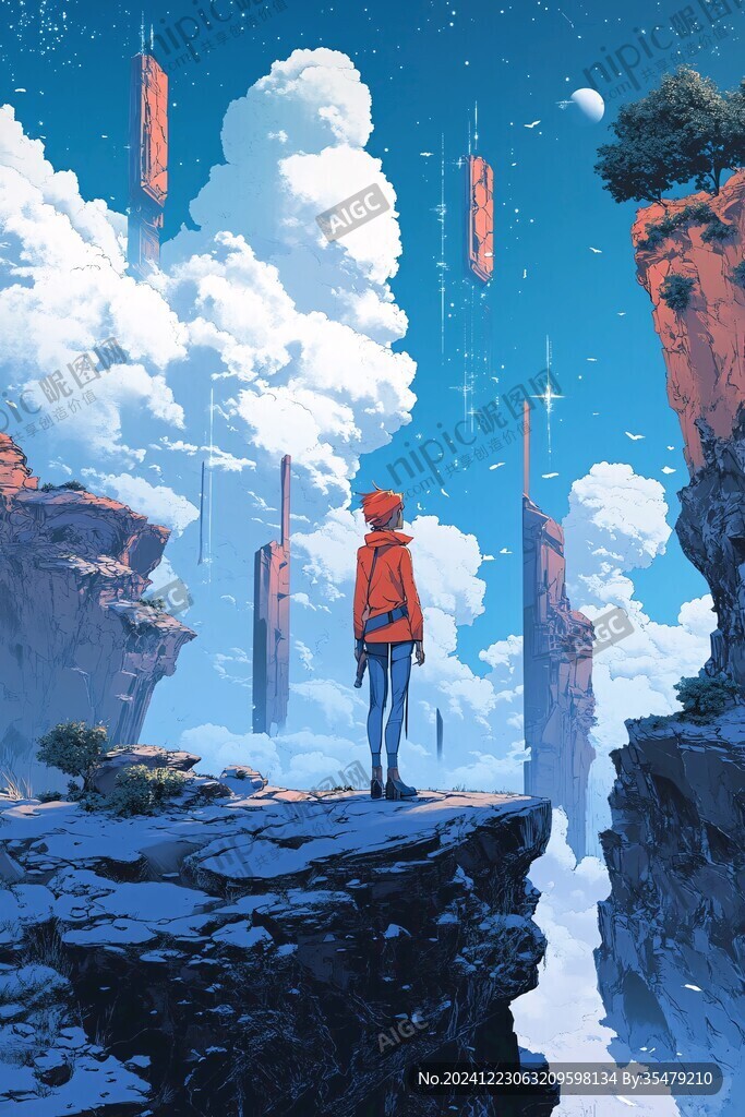 科幻插画风