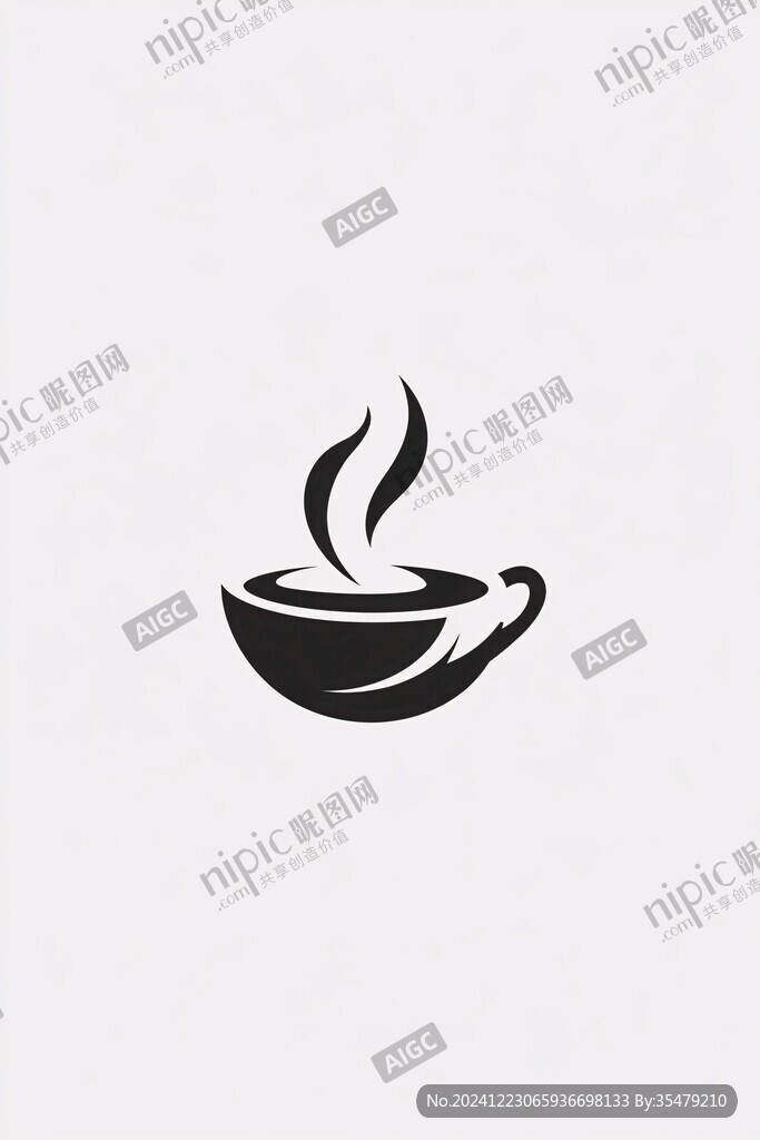 咖啡创意logo