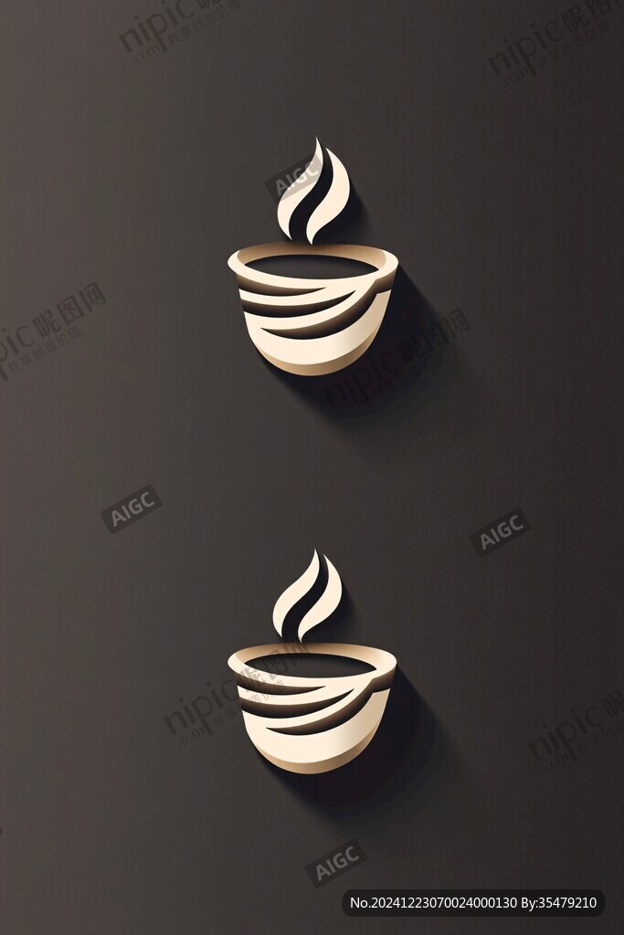 咖啡杯logo设计