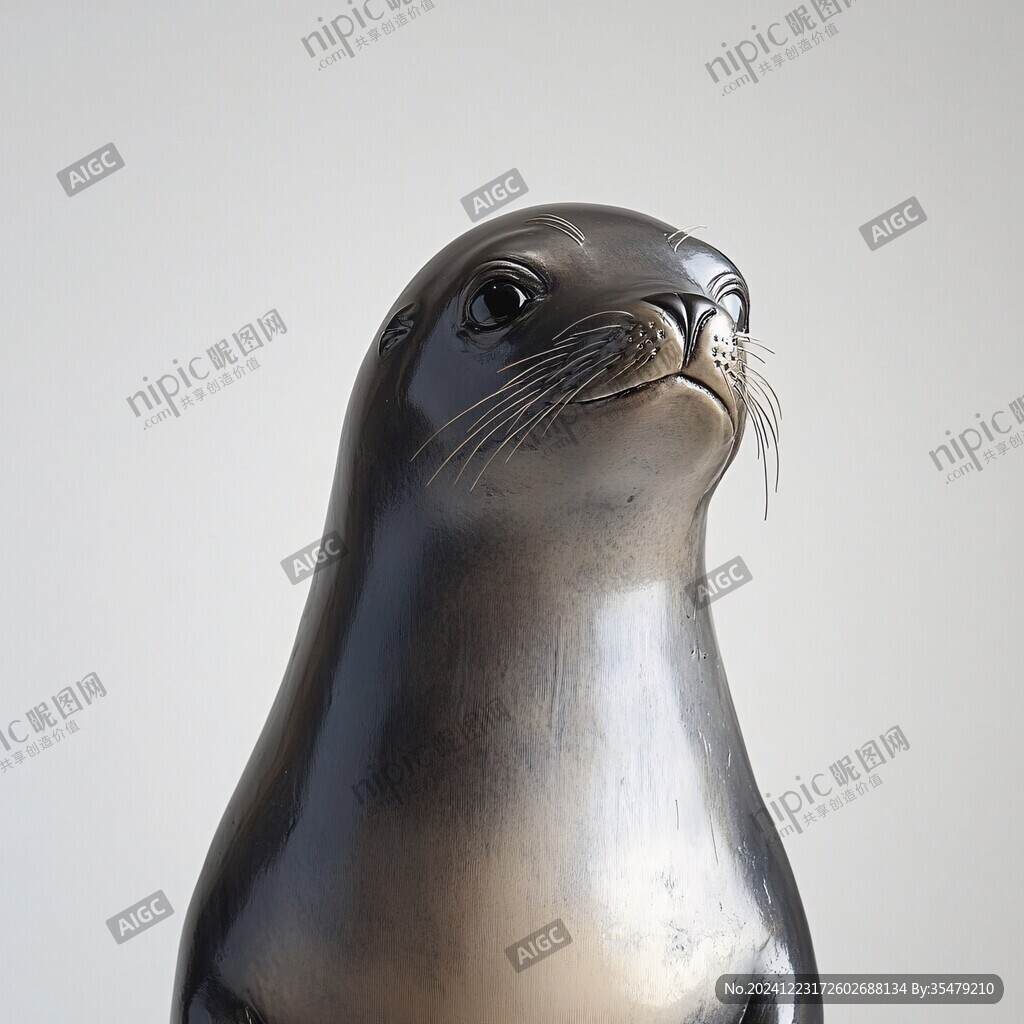 海狮摆件