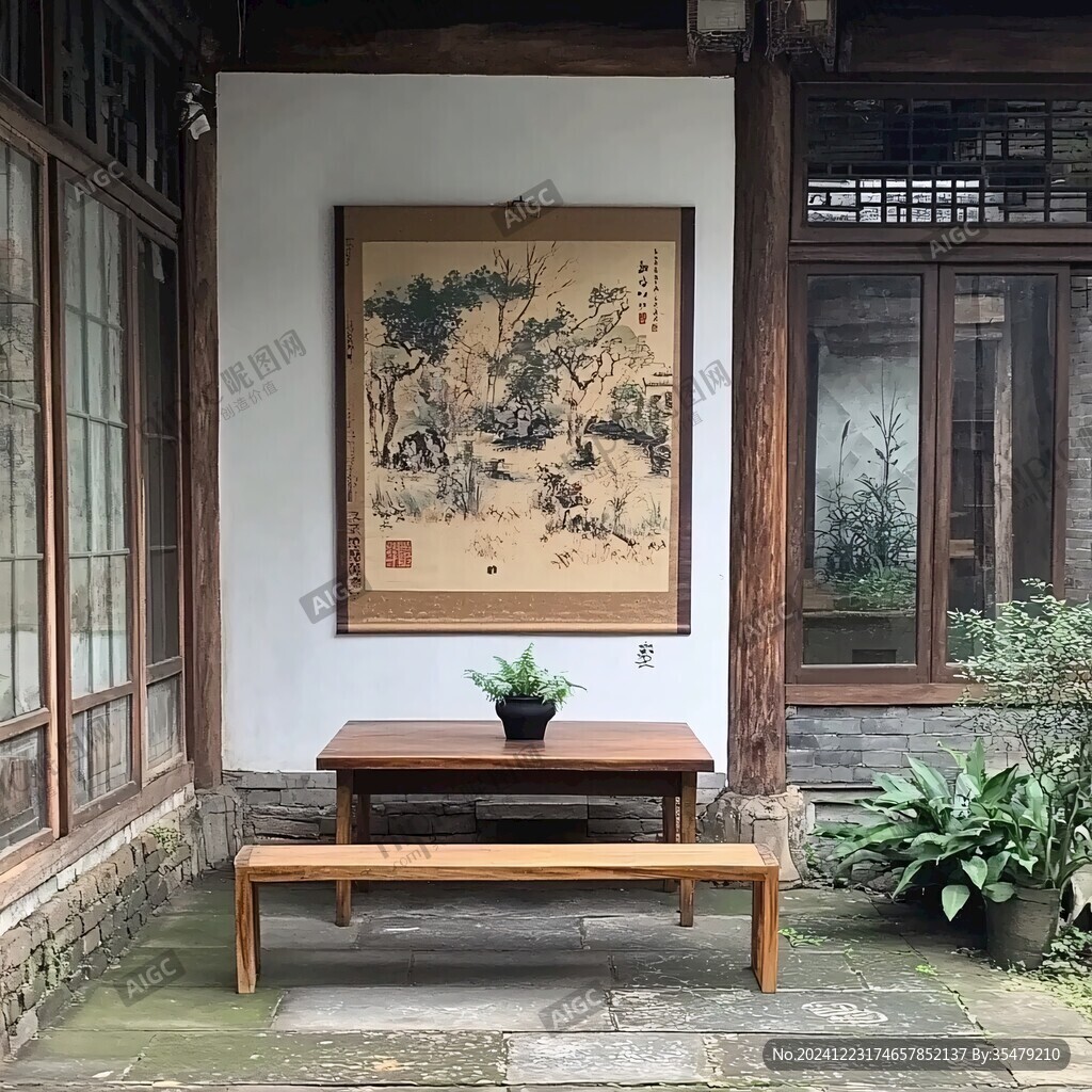 鲁迅故居主人书画室