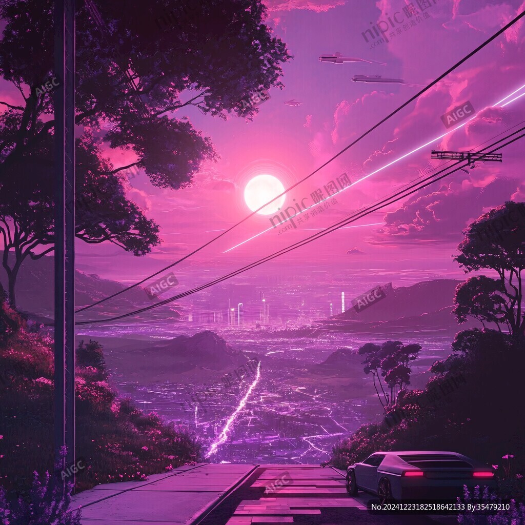 科幻插画风